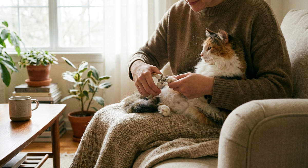 How to Safely Trim Your Cat's Claws at Home